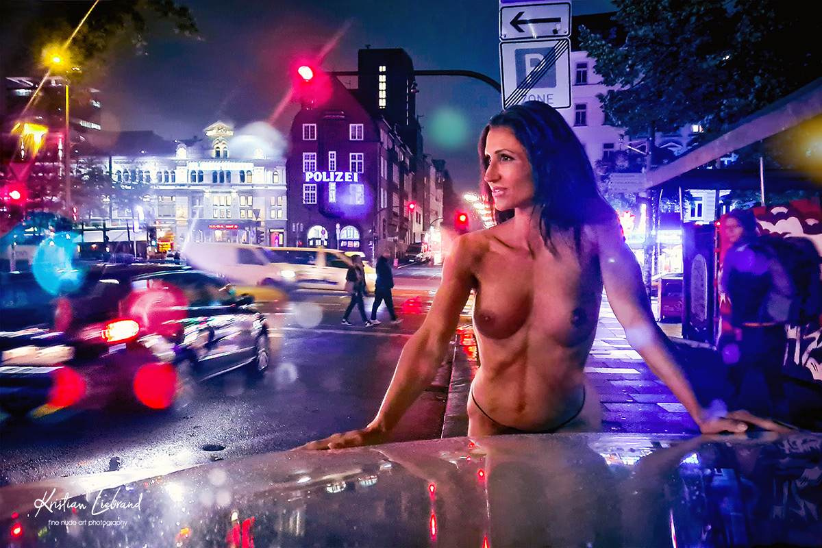 Hamburg Aktfotos in der Öffentlichkeit Nude in Public