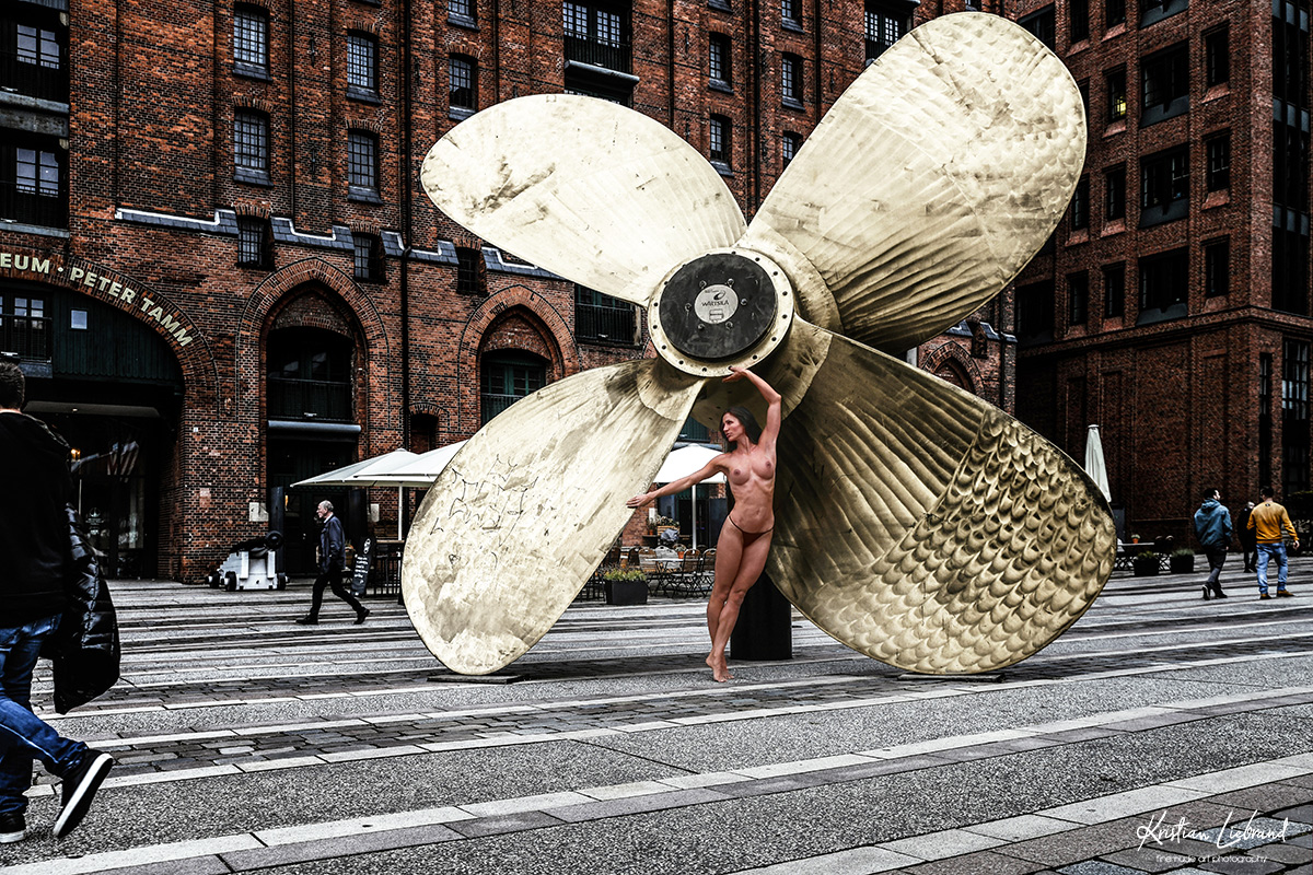 Hamburg Aktfotos in der Öffentlichkeit Nude in Public
