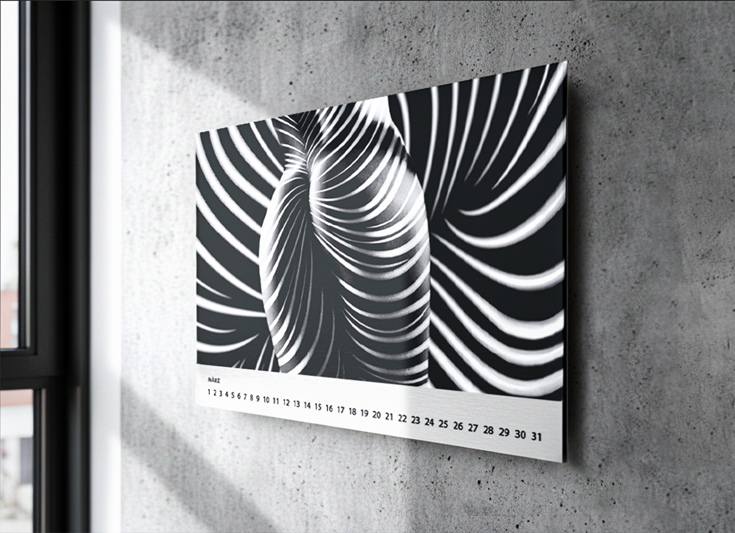 Fotokunst Wandkalender Endloskalender - Luxus Boudoir Akt Fine Nude Art Aktfotografie